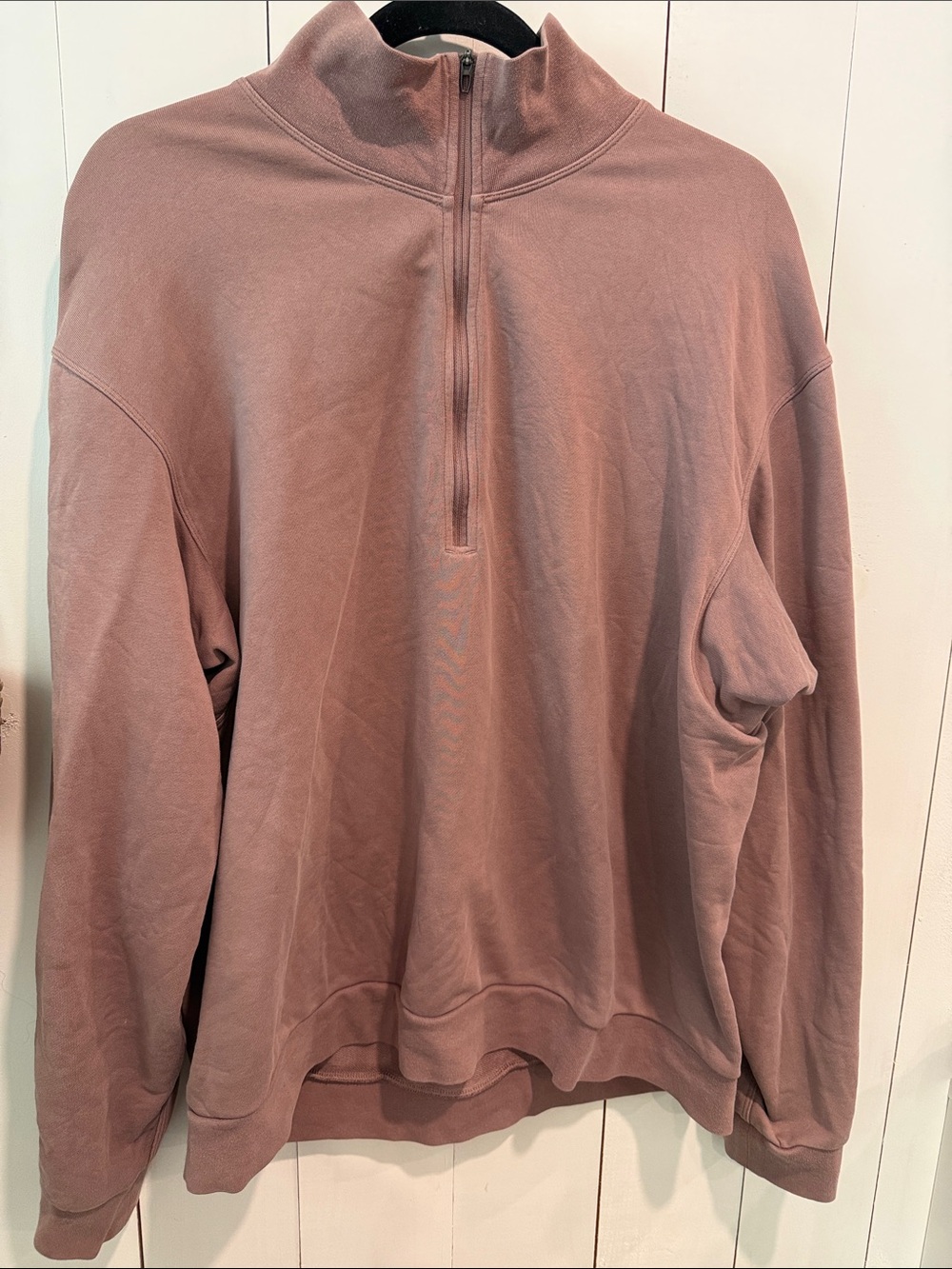 lululemon athletica Women's Half-Zip Pullover in Dusty Mauve